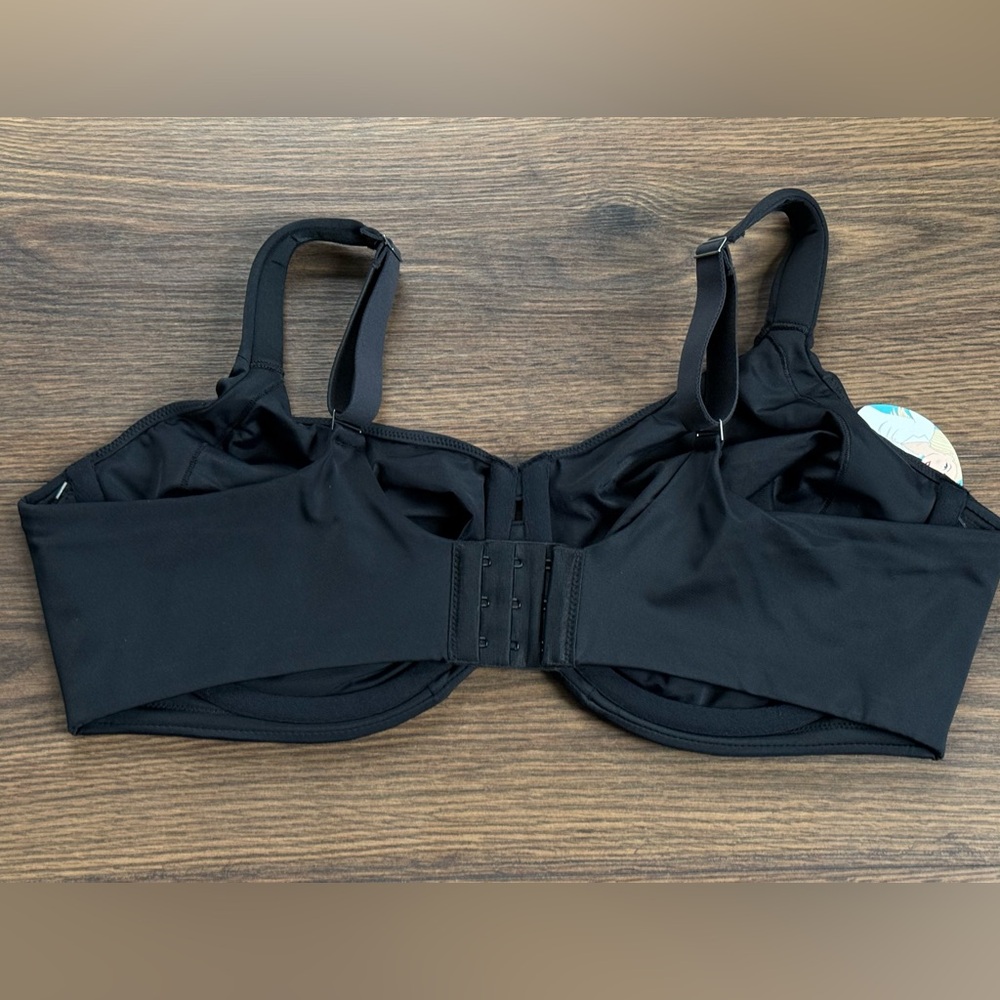 SPANX Minimizer Bra 40DDD Black Low Profile Full Coverage NWT - Picture 2 of 7